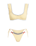 SOU RUFFLE SET — BUTTER